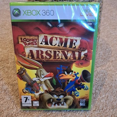Xbox 360 Looney Tunes ACME Arsenal Videospiel PAL Factory Sealed NEU