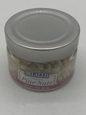 Delallo Pine Nuts - Non-GMO, Kosher, Raw, Vegan -6 Jars