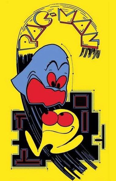 Pac-Man Classic Arcade Video Game Poster