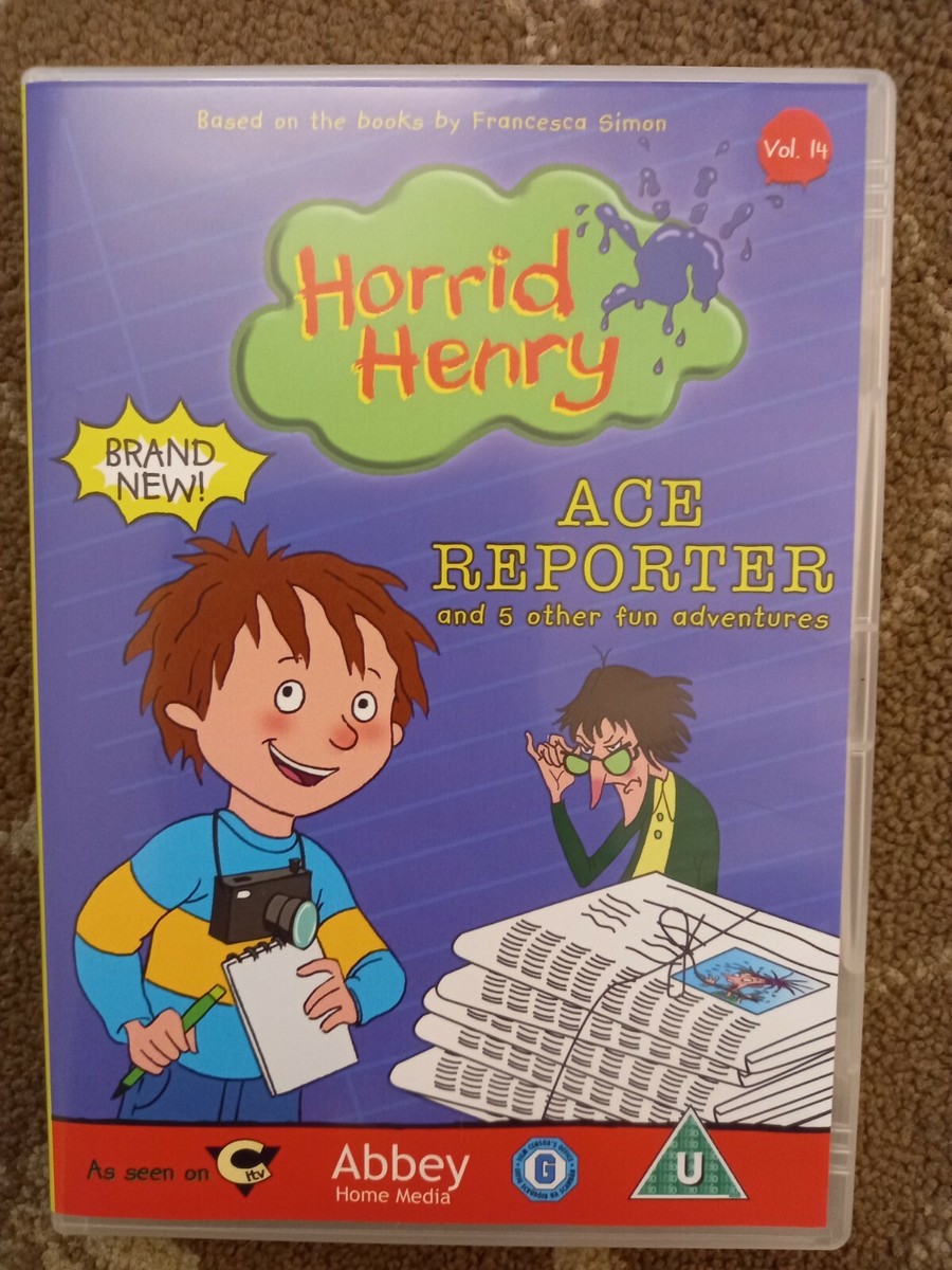 HORRID HENRY ACE REPORTER DVD 6 EPISODE KIDS | eBay
