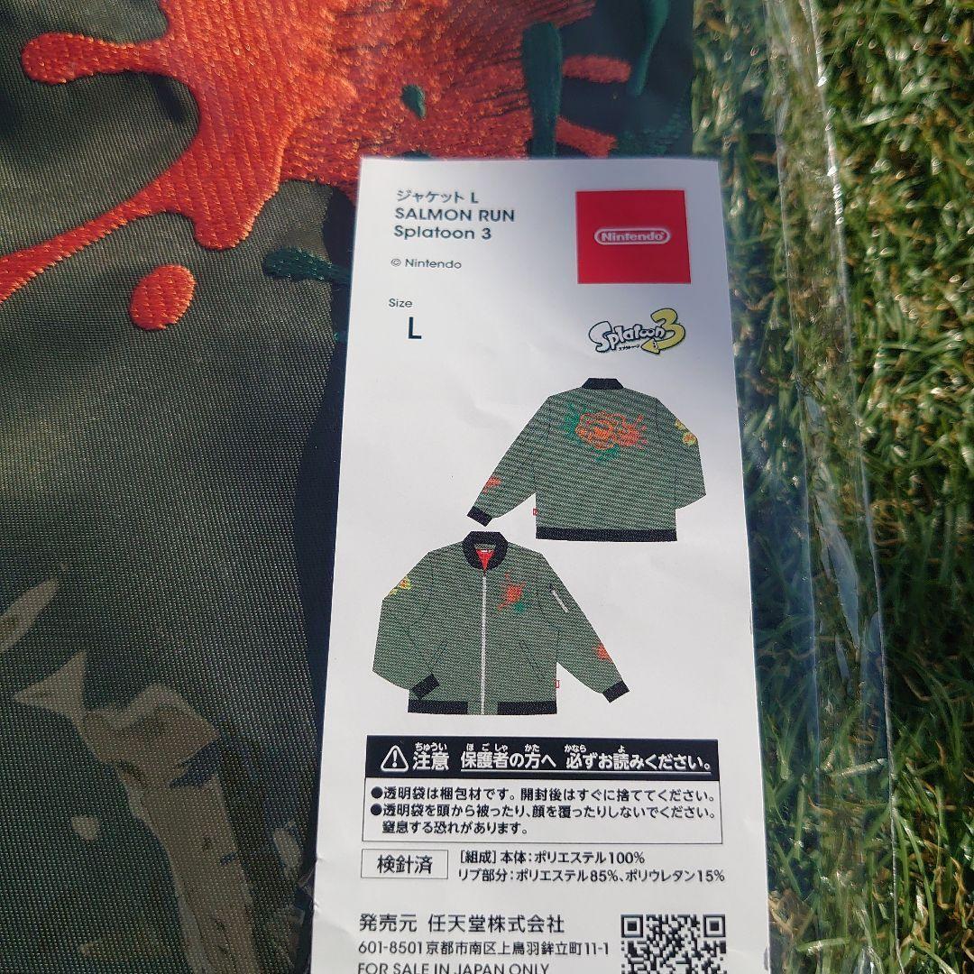 ジャケット Salmon Run Splatoon 3 サイズ M Jacket Restock!] Nintendo Store Tokyo Jacket SALMON RUN Splatoon 3