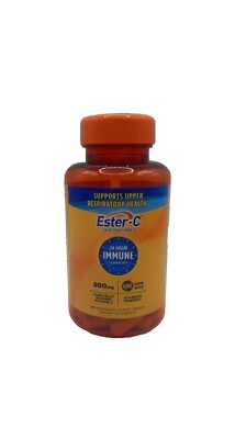Ester-C 500mg Vitamin C Immune System Support 90 Coated Tabs Exp:03/2026