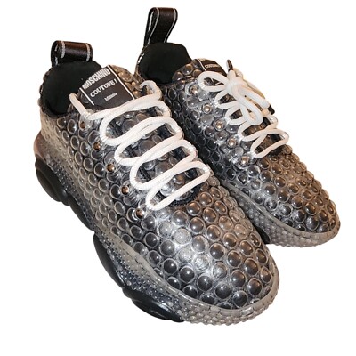 Moschino 40 Double Bubble Wrap Teddy Bear Sneakers Black
