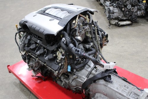 2006 2007 2008 2009 2010 INFINITI M45 FX45 4.5L V8 ENGINE ONLY VK45DE MOTOR RWD - Picture 8 of 10