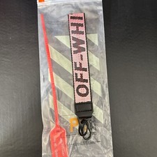 Off White Industrial Keychain Pink. SAME DAY SHIPPING