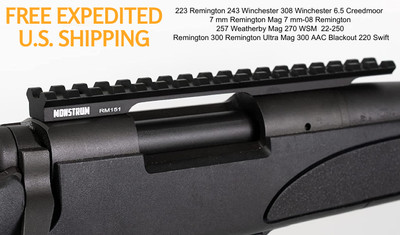 REMINGTON 700 Short Scope Mount Picatinny Weaver Rail Full Kit 0 MOA 20 MOA