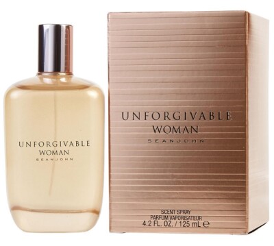Sean John Unforgivable For Women Perfume 4.2 oz ~ 125 ml EDP Spray