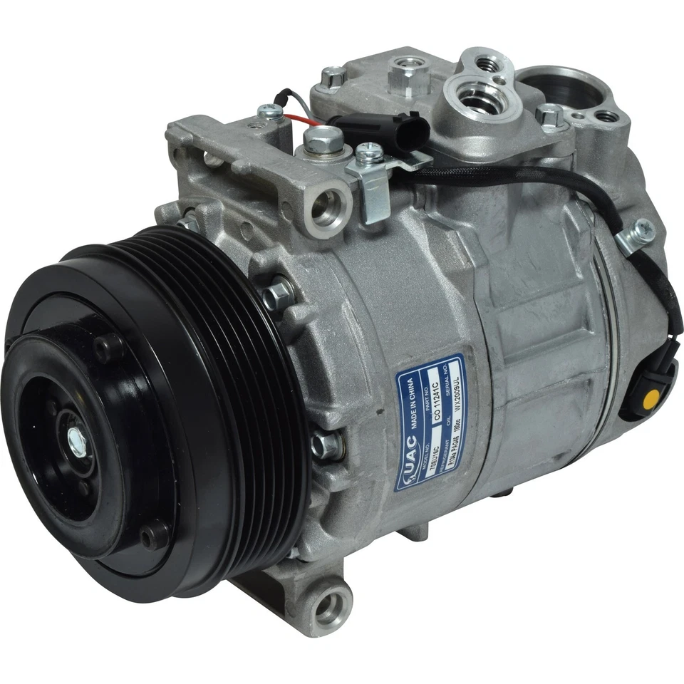 Компрессор кондиционера UAC для 2003-2006 Mercedes-Benz CLK500 - Изображение 2 из 3