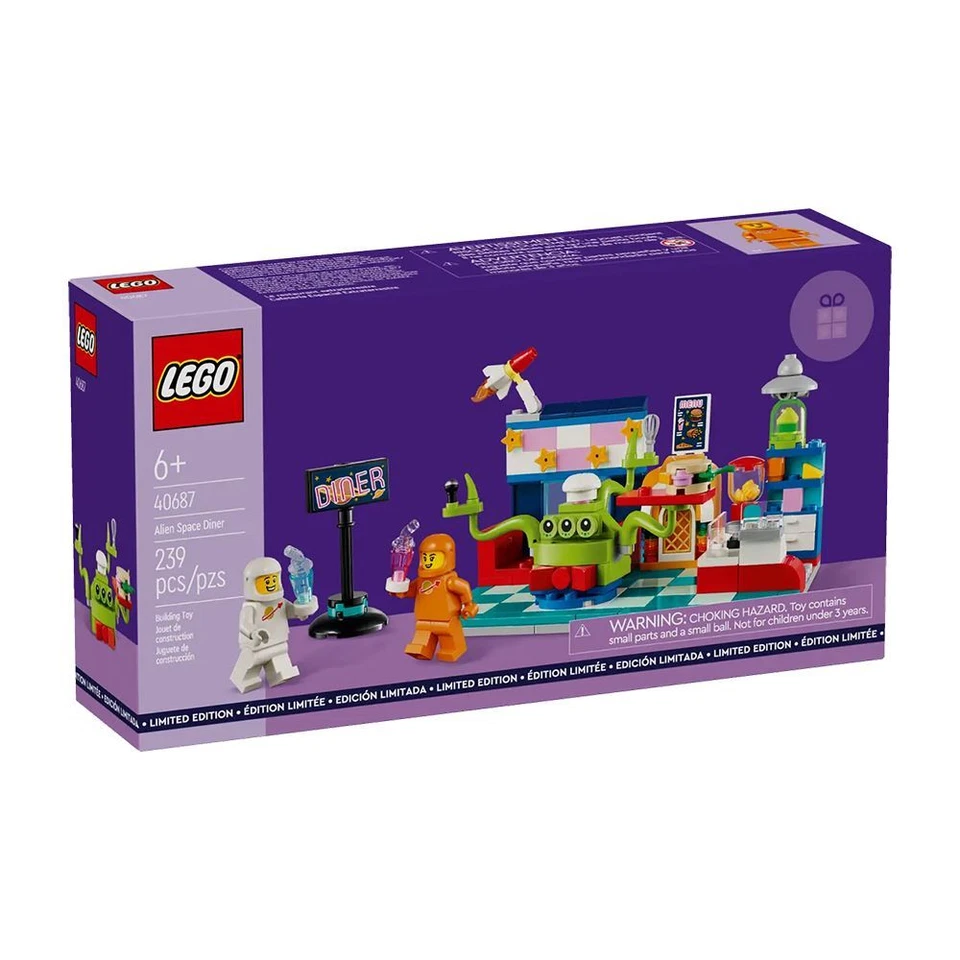 LEGO Ciudad Espacial Alienígena Diner Promocional Set 40687 - Imagen 4 de 4