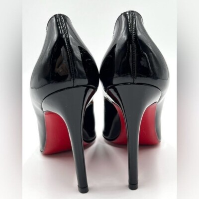 Christian Louboutin Pigalle Follies 85mm Patent Red Sole Pumps | eBay