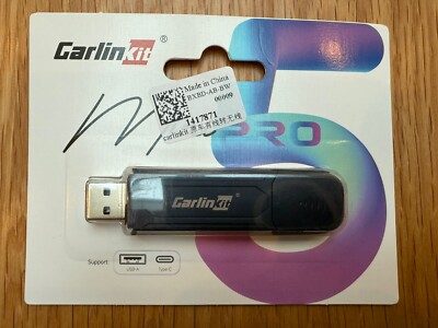 Carlinkit 5 Mini PRO Wireless Apple CarPlay Android Auto Adapter NEU 2025 Modell