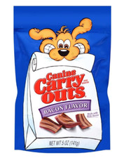 Canine Carry Outs Bacon Flavor Dog Treats, 5-Ounce