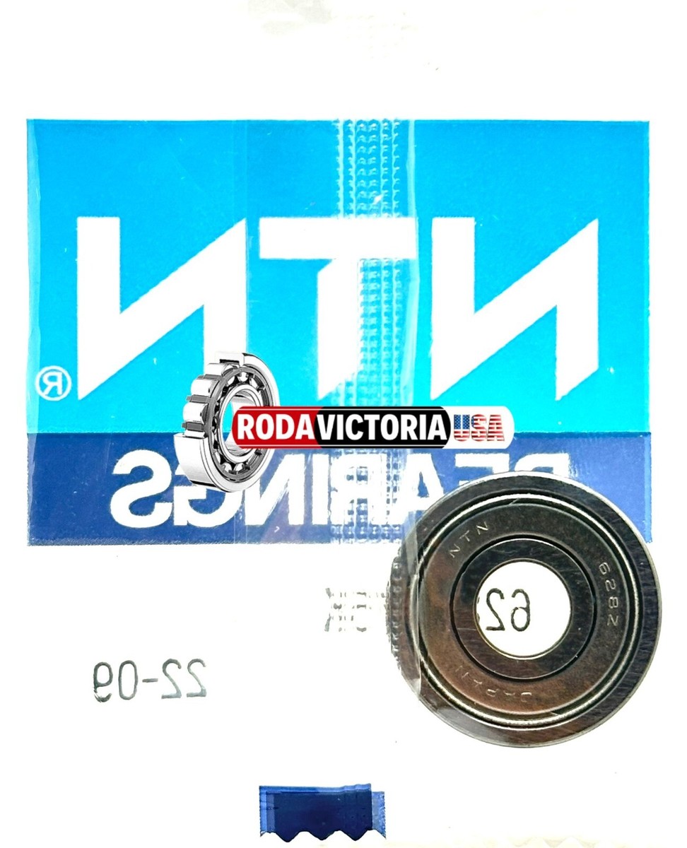 NTN JAPAN 628 ZZ DEEP GROOVE BALL BEARING, METAL SHIELDED
