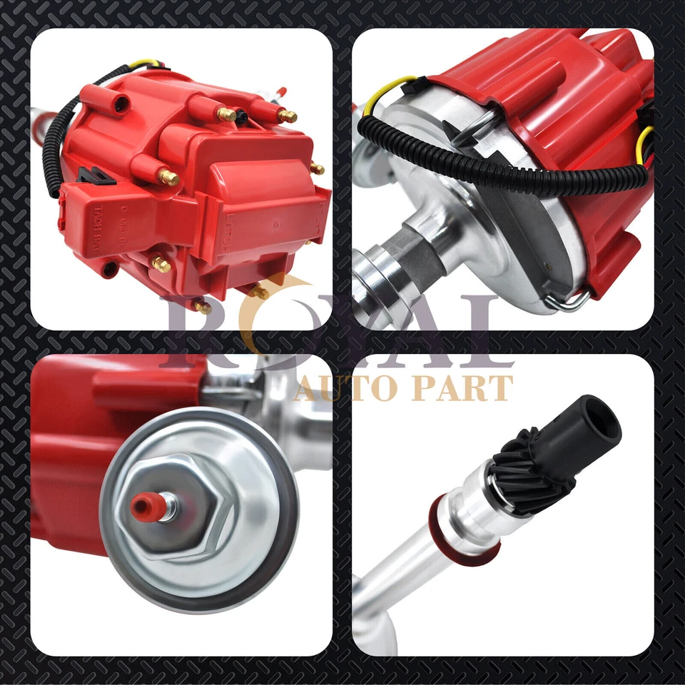 Distribuidor para Chevy Chevrolet con 65 k voltios 9000 rpm 350 454 SBC BBC GM08 Foto 2 de 4