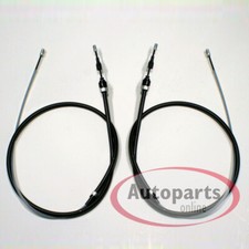 2 Bremsseile Handbremsseile für Scheibenbremse hinten für Audi 80 [B3 B4]