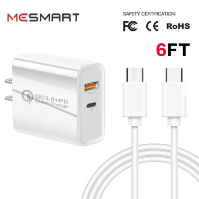 For Samsung Galaxy S24 S24+ S22+ Ultra 20W Super Fast Wall Charger+Type-C Cable