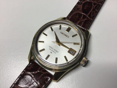 Serviced Vintage 1965 JAPAN 44 KING SEIKO CALENDAR 4402-8000 25J