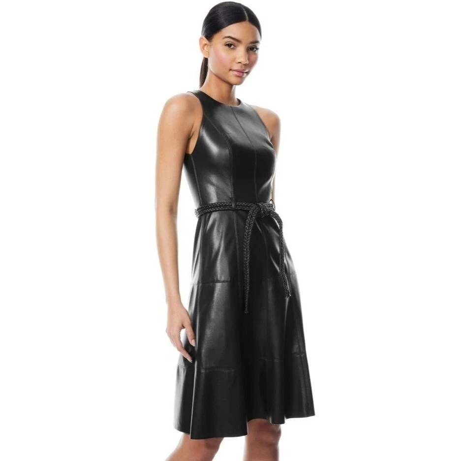 Leather hotsell dress dillards