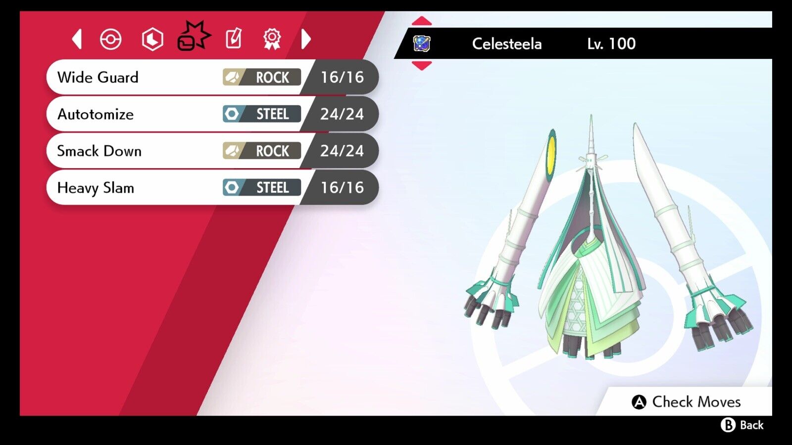 Shiny Celesteela 6IV Pokemon S/M US/UM Sword/shield Fast -  Sweden