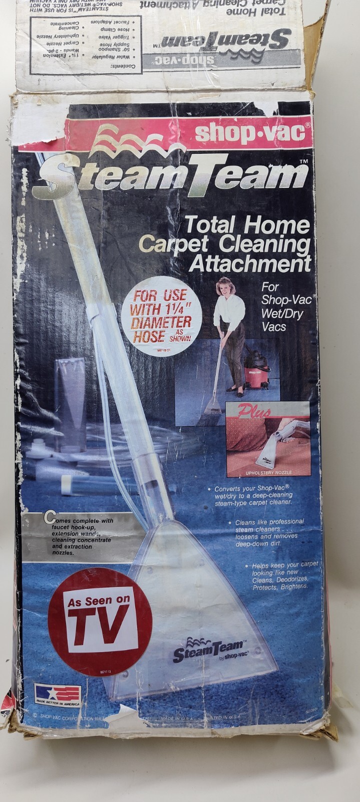 Shop Vac Carpet Cleaner Attachment, Extractor Upholstery Clear Head and