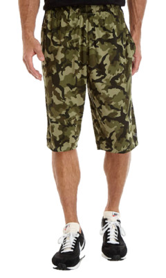 Zelos 2X Longth Performance Fabric Longer Length Pull On Shorts