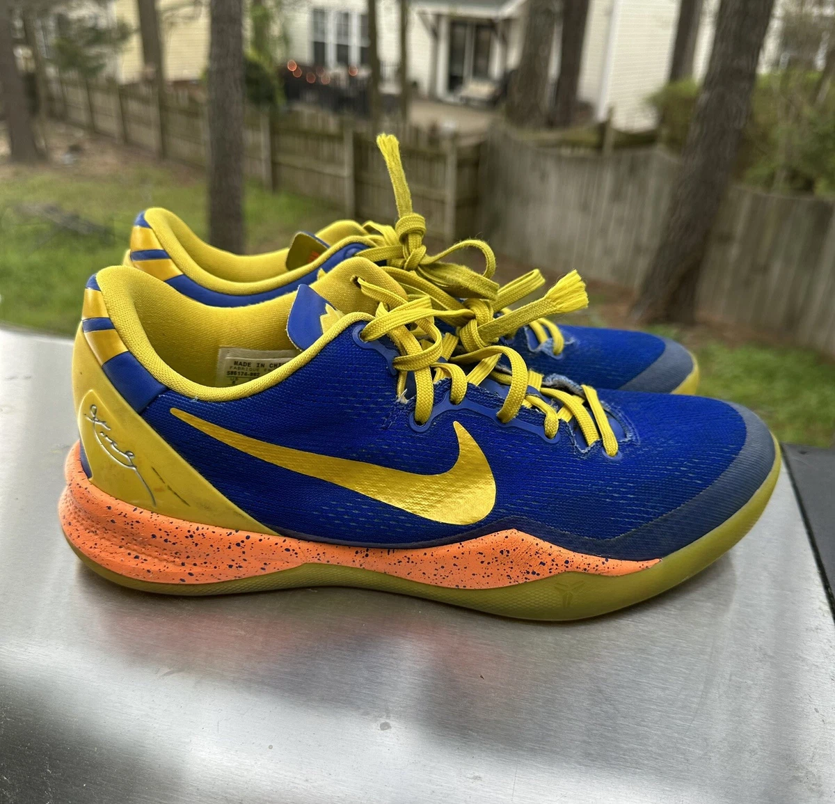 Blue and top orange kobes