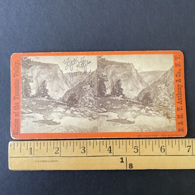 Alpine Trail View Yosemite California Stereoview E&HT Anthony c1870s Y16039