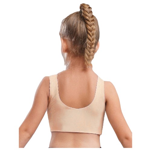 Mädchen Trägershirt Pubertät Crop Top Lauf BH Yoga Büstenhalter Training Bralette Wandern - Bild 9 von 59