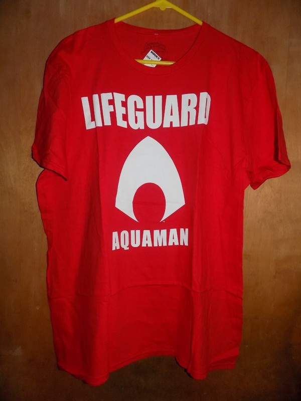 AQUAMAN - LIFEGUARD  T-SHIRT [XL]