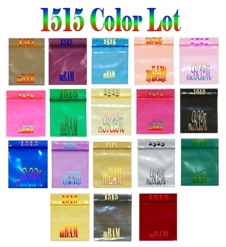 25,000 LOT OF APPLE MINI ZIP COLORED BAGGIES U PICK COLORS & SIZES 25000 Baggies - Picture 4 of 10