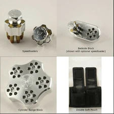 S6-22MAG [6-Shot .22 Mag] Speedloader, Block, or Pouch for S&W 650