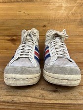 adidas gazelle silver green womens Vintage Adidas Hansi Muller Boots US 7  dla dushy