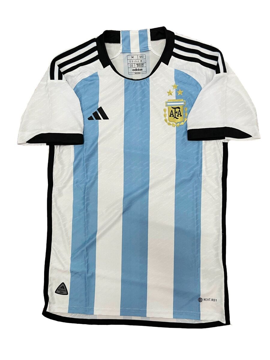 2 Star Argentina 2022 World Cup Champion Adidas Original soccer/football  jersey/kit rare/retro/vintage, Sports Equipment, Other Sports Equipment and  Supplies on Carousell