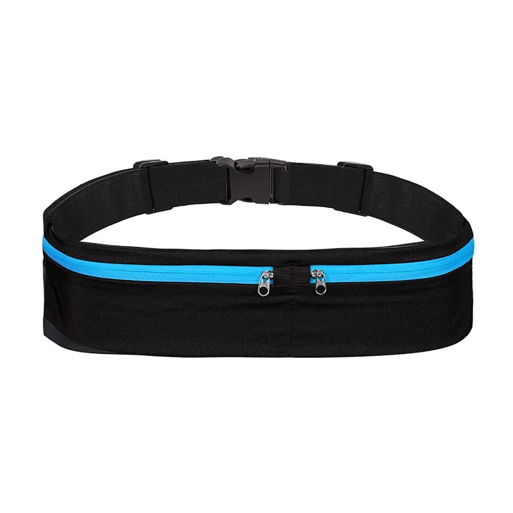 Running Belt Bag Sports Hip Bag for Men Women Holds Phone Keys Blue