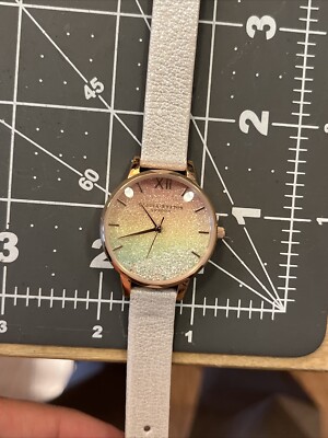 Ladies Olivia Burton Rainbow Wishing Wave Watch OB16EX228 | eBay display picture 2