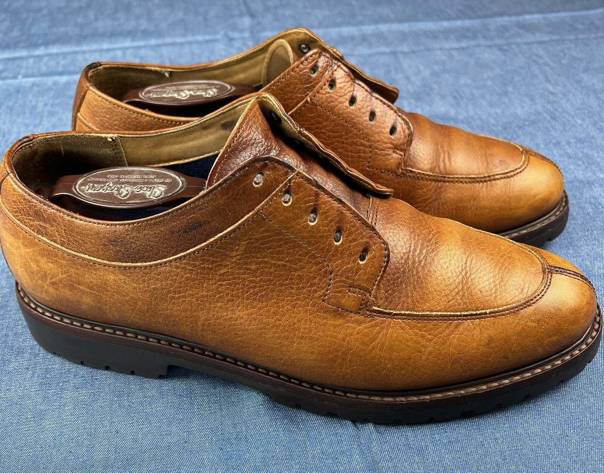 POLO RALPH LAUREN SPLIT TOE OXFORD SHOE 9.5D Preowned Vintage