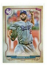 2020 Topps Gypsy Queen GQ Logo Swap CLAYTON KERSHAW LOS ANGELES DODGERS