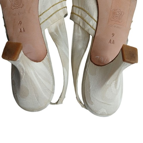 Vintage Black Label Donna Karan Italian Collection Slip On Mules - Picture 3 of 11