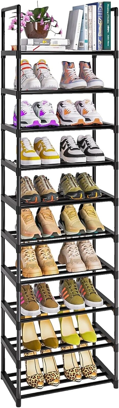 Los organizadores de zapatos de acero inoxidable