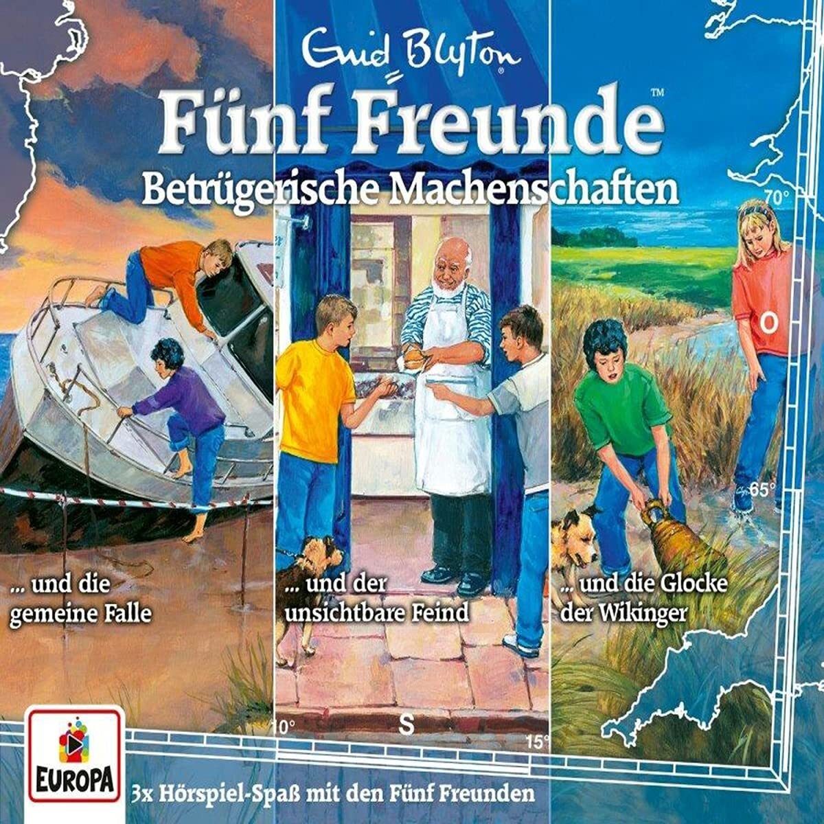 Fünf Freunde 038/3er-Box-Betrügerische Machenschaften (Folgen 1 (CD)