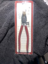 .Heavy Duty Metal Running Glass Cutting Plier, 1'' tip 8'' long NOS