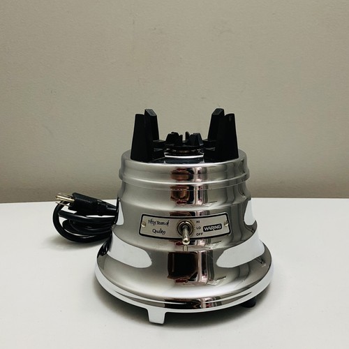 WARING Blender 5000 Genuine Replacement Motor Base Chrome 34BL87 Made In USA