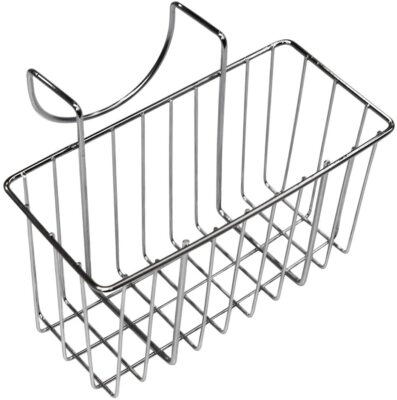 Sponge Holder Kitchen Stainless Steel Caddy Organizer Dish Draining Sink Basket
