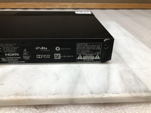 SONY Blu-Ray Disc DVD player BDP-S1700 NO REMOTE - WIFI / HDMI TESTED/RESET - Picture 7 of 9