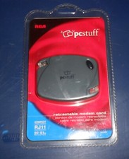 RCA pcstuff retractable modem cord RJ11 20'/6,1 m Brand: RCA