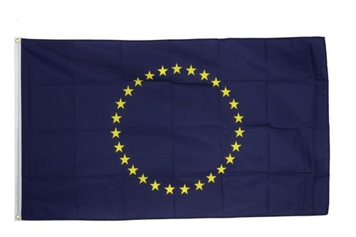 AZ FLAG Europa Flagge 150x90 Cm - Hochwertige Polyester-Fahne Mit Metallösen