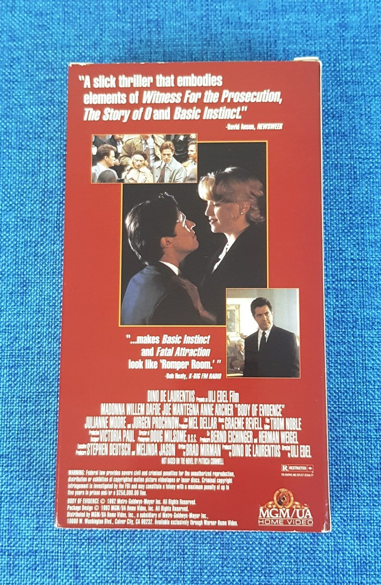 MADONNA BODY OF EVIDENCE PROMO COUNTER STAND DISPLAY & PROMO ONLY