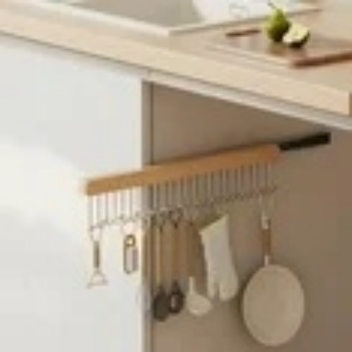 2 Pack Pull Out Belt & Bra Hangers with 12 Hooks, Stretchable Clothes Hanger Rod - Picture 7 of 15
