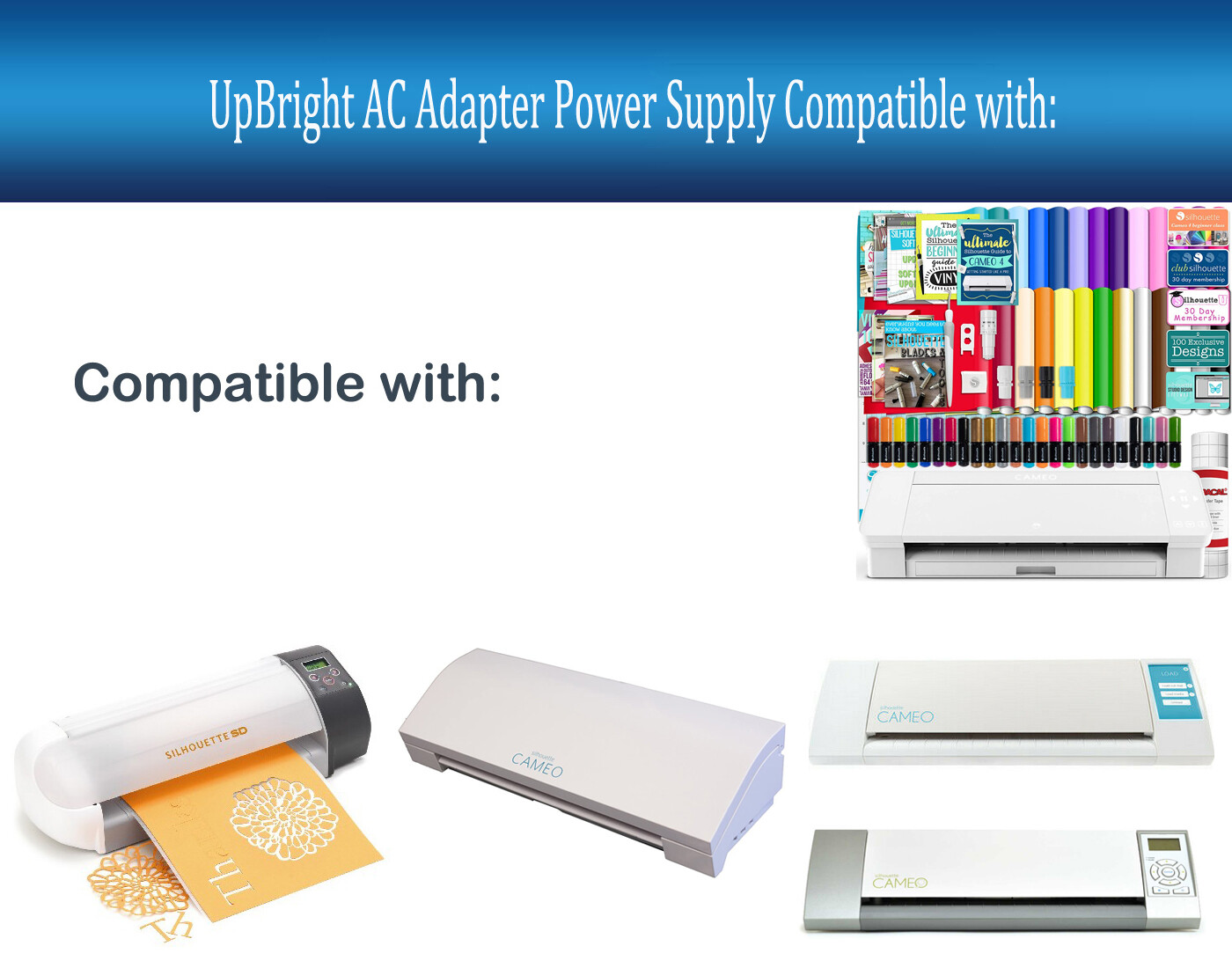 24V Netzteil Für Silhouette Cameo - Ladegerät Für Schneidplotter & Drucker