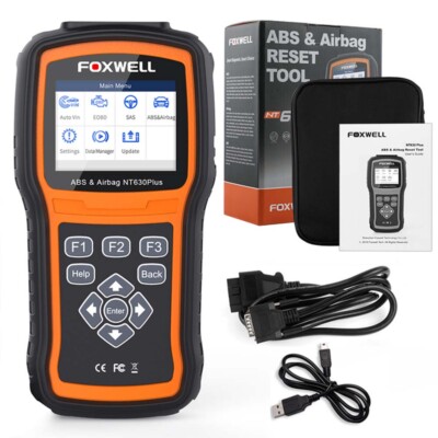 FOXWELL NT630 Plus OBD2 Scangerät ABS SRS Diagnose Ausrüstung EPB SAS OIL Reset